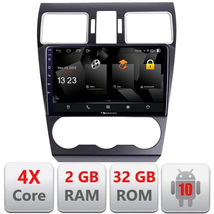 Navigatie Subaru Forester XV Nakamichi Android Ecran 720P Quad Core 2+32 carplay android auto NAM5230