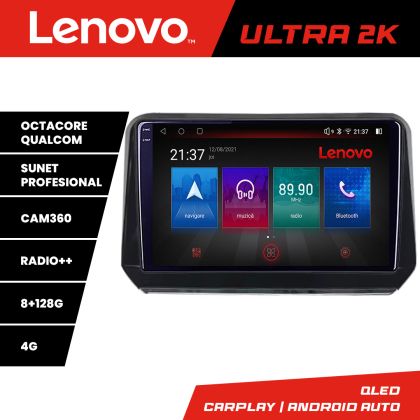 Navigatie Mitsubishi Outlander 2021- Qled 2K Octa Core 8+128 LTE 4G DSP Wifi 5Ghz HDMI android auto carplay radio gps internet kit-outlander2023+ULTRA-2K-10-8+128