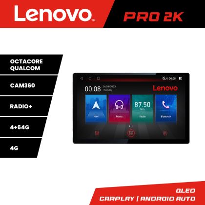 Navigatie Alfa Romeo Giulietta 2014-2020 Lenovo Qled 13 inch 2K Octa Core 4+64 360 DSP ADAS carplay android auto radio internet kit-giulietta-facelift+PRO-2K-13-4+64
