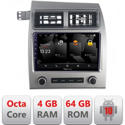 Navigatie Audi Q7 2005-2015 Nakamichi NAM5510 Qled Octa Core 720p 4+64 DSP 360 camera carplay android auto
