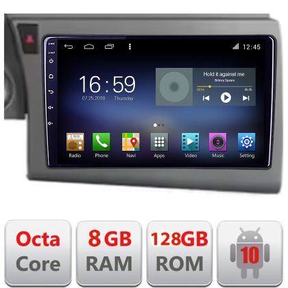 Audi A6 C6 2004-2010 Octa Core navigáció Android rádióval, Bluetooth internettel, GPS WIFI DSP 8+128GB 4G