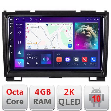 Navigatie Hummer H2 intre anii 2008-2009 Android Octa Core Ecran 2K QLED GPS 4G 4+32GB 360 KIT-H2+EDT-E410-2K v2