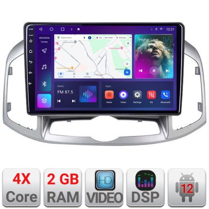 Navigatie Chevrolet Captiva 2012-2018 Manual A-109  2+32 GB Android Waze USB Navigatie Internet Youtube Radio