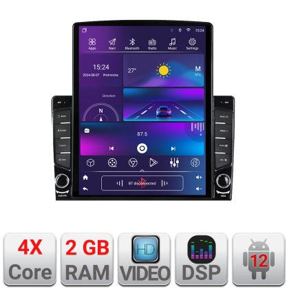 Navigatie dedicata Nakamichi Citroen DS5  dedicata Android radio gps internet quad core 2+32 ecran vertical 9.7" KIT-ds4+EDT-E708