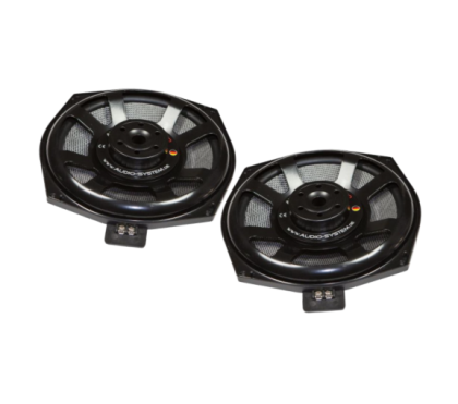 Set 2 subwoofere pasive dedicate BMW E, F si G, Audio System, 175 W RMS, 250 W MAX, difuzor 8".