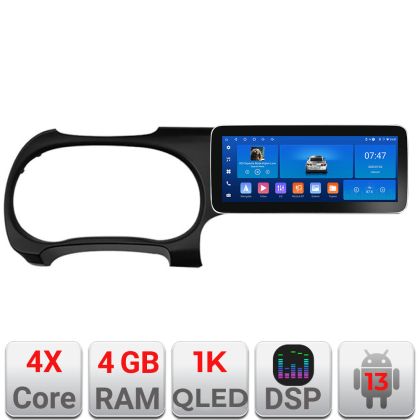 Navigatie Hyundai I10 2020 K-i10 Edotec 4+64 12.3 inch Incell 1K android Wifi 5Ghz gps internet  