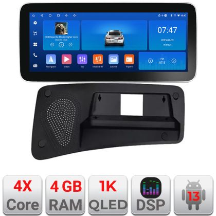 Navigatie Volvo S80 2006-2011 Edotec 4+64 12.3 inch Incell 1K android Wifi 5Ghz gps internet  