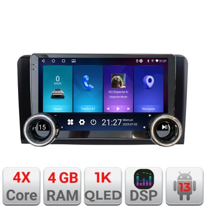 Navigatie Mercedes ML GL Kit-213 Edotec  4+64 10.5 inch Incell 1K android Wifi 5Ghz gps internet  