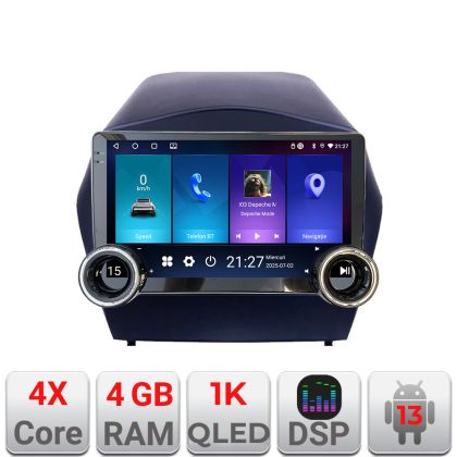 Navigatie Hyundai IX35 Kit-361 Edotec  4+64 10.5 inch Incell 1K android Wifi 5Ghz gps internet  