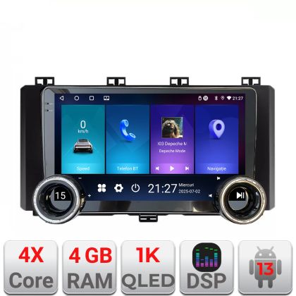 Navigatie Seat Ateca Edotec  4+64 10.5 inch Incell 1K android Wifi 5Ghz gps internet  