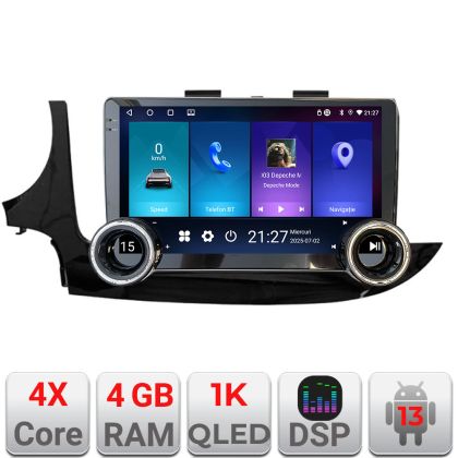 Navigatie Opel Mokka 2016- Kit-MOKKA2 Edotec  4+64 10.5 inch Incell 1K android Wifi 5Ghz gps internet  Co v1