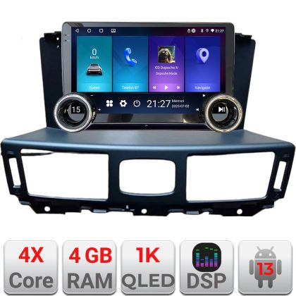 Navigáció Infinity Q70 M37 2012-2019 Edotec 4+64 10.5 hüvelykes Incell 1K android Wifi 5Ghz gps internet