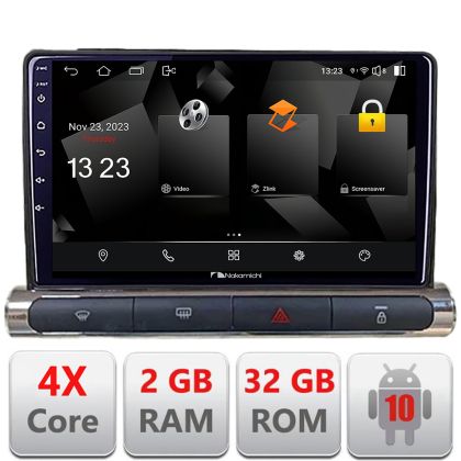 Navigatie Citroen C3 2017-2024 ecran color de fabrica Nakamichi Android Ecran 720P Quad Core 2+32 carplay android auto NAM5230