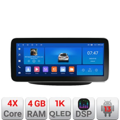 Navigáció Mercedes Vito Viano 2004-2006 dedikált Android rádiógombokkal gps internet 4+64 képernyő 12.3 hüvelykes InCell kijelző Qled 1K Rockchip készlet-+EDT-E211-RK