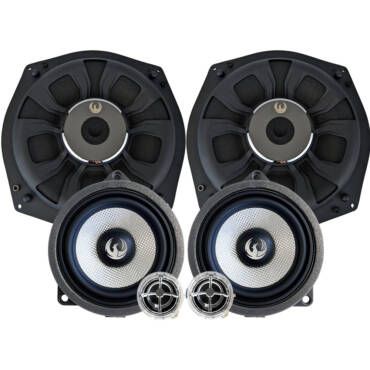 Pachet audio dedicat BMW, Seria E-F-G, Hight End, pe 3 cai, plug and play, Phoenix Gold 