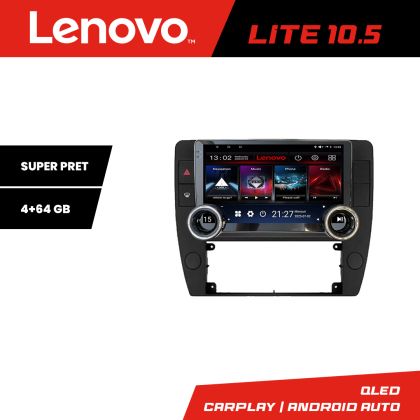 Navigatie Passat B5 1997-2004 Lenovo  8 core 4+64 10.5 inch Incell 1K android Wifi 5Ghz gps internet  