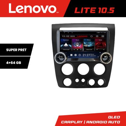 Navigatie Hummer H3 Lenovo  8 core 4+64 10.5 inch Incell 1K android Wifi 5Ghz gps internet  