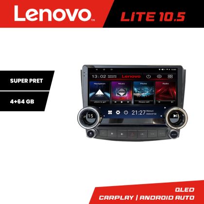 Navigatie Lexus IS 2005-2011 Kit- IS Lenovo  8 core 4+64 10.5 inch Incell 1K android Wifi 5Ghz gps internet  C