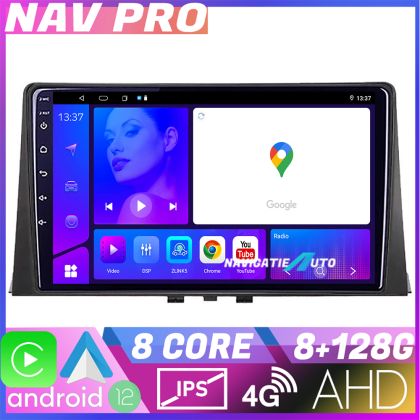 Navigatie Citroen Berlingo 2019-2021 EDOTEC-LITE Android Ecran 720P Octa Core 8+128 Carplay  Android auto v2