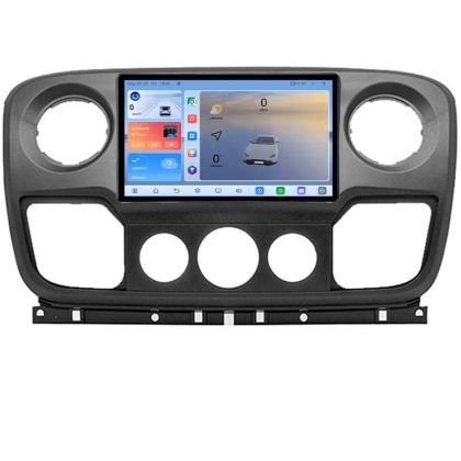 Navigatie Opel Movano, Renault Master 2010-2021 Android 8 Core 2.2 Ghz 8+128 Qled 1K ADAS 4G LTE GPS 360 KIT-movano+EDT-E410V3
