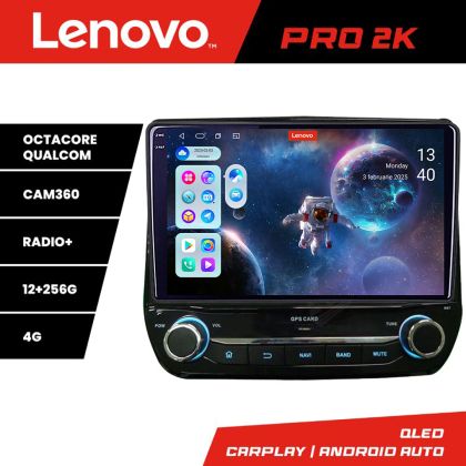 Dedikált navigáció Ford Fiesta 2020 - Lenovo Qled 2K Octa Core 12+256 360 DSP ADAS Carplay android-auto PRO-2K-9-12+256