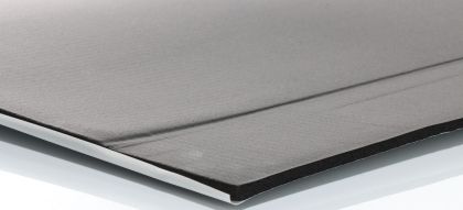 Material insonorizant Spuma Neoprene dimensiune 80x50cm grosime 10mm autoadeziv