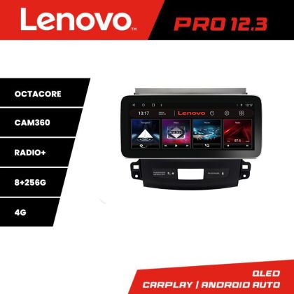 Navigáció Mitsubishi Outlander 2010 K-056 Lenovo PRO 8+256 12,3 hüvelykes qled android 4G DSP gps internet Q v2