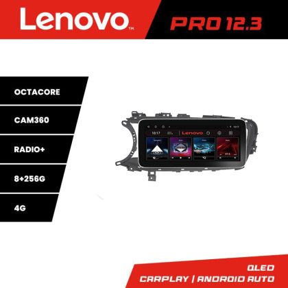 Navigáció Mitsubishi ASX 2017-2021 faceliftes modell Lenovo PRO 8+256 12.3 hüvelykes qled android 4G DSP gps internet Kit-091-v2