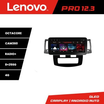 Navigáció Toyota Hilux 2008-2014 K-143 Lenovo PRO 8+256 12,3 hüvelykes qled android 4G DSP gps internet