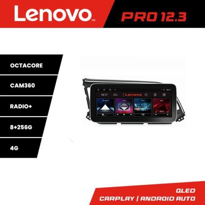 Navigáció Hyundai Elantra 2018- K-1581 Lenovo PRO 8+256 12,3 hüvelykes qled android 4G DSP gps internet