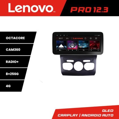 Navigáció Citroen C4 2011-2016 K-241 Lenovo PRO 8+256 12,3 hüvelykes qled android 4G DSP gps internet C