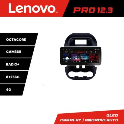 Navigáció Ford Ranger K-245 Lenovo PRO 8+256 12,3 hüvelykes qled android 4G DSP gps internet 8Core