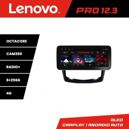Navigáció Renault Kadjar K-9030 Lenovo PRO 8+256 12,3 hüvelykes qled android 4G DSP gps internet 8Core