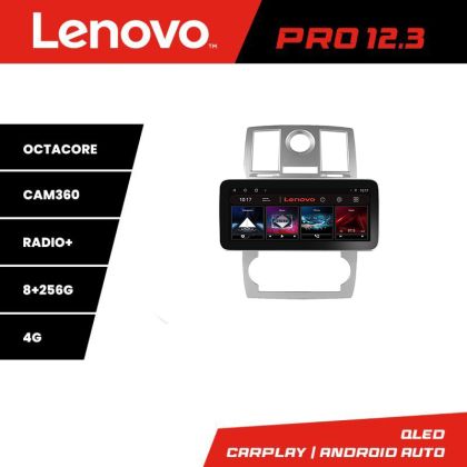 Navigáció Chrysler 300C 2004-2008 K-CH06 Lenovo PRO 8+256 12,3 hüvelykes qled android 4G DSP gps internet