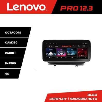 Navigáció Renault Clio 3 2005-2013 Lenovo PRO 8+256 12,3 hüvelykes qled android 4G DSP gps internet Co