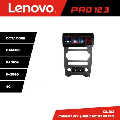 Navigáció Jeep Commander Lenovo PRO 8+256 12.3 hüvelykes QLED Android 4G DSP GPS internet Kit-commander