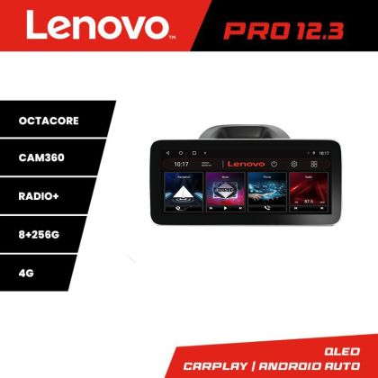 Navigáció Ford Ecosport 2017-2019 Lenovo PRO 8+256 12,3 hüvelykes qled android 4G DSP gps internet KIT-ecosport2018