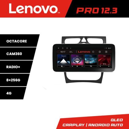 Mercedes CLK navigáció faceliftes Lenovo PRO 8+256 12.3 hüvelykes qled android 4G DSP gps internet készlet faceliftes