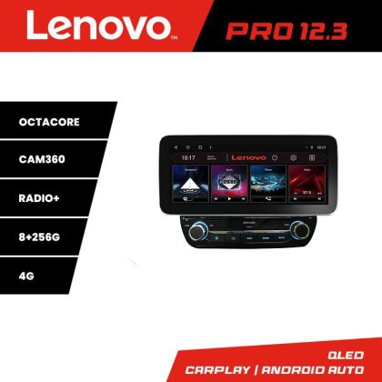 Dedikált navigáció Edonav Ford Fiesta 2020 - Lenovo PRO 8+256 12.3 hüvelykes QLED Android 4G DSP GPS internet Készlet-fiesta-2020