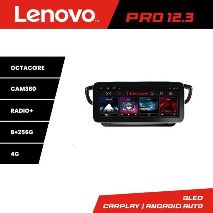 Navigáció Hyundai Ioniq 2016-2020 Lenovo PRO 8+256 12,3 hüvelykes qled android 4G DSP gps internet KIT-ioniq