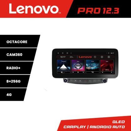 Navigáció Lexus IS 2005-2011 K- IS Lenovo PRO 8+256 12.3 hüvelykes qled android 4G DSP gps internet C