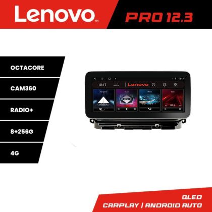 Navigáció Skoda Octavia 4 2020-2024 Lenovo PRO 8+256 12,3 hüvelykes qled android 4G DSP gps internet KIT-octavia4