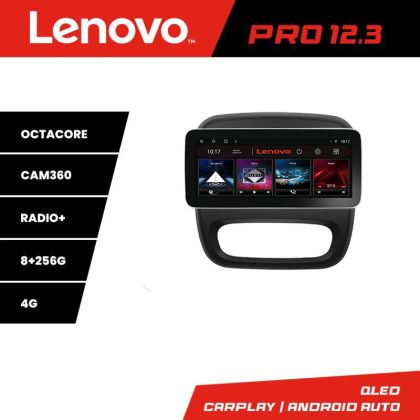 Navigáció Renault Trafic 2014-2017 K-rt09 Lenovo PRO 8+256 12.3 hüvelykes qled android 4G DSP gps internet Q v2