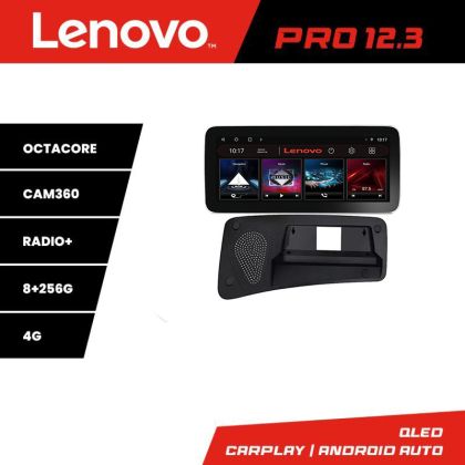 Navigáció Volvo S80 2006-2011 Lenovo PRO 8+256 12,3 hüvelykes qled android 4G DSP gps internet 8Core