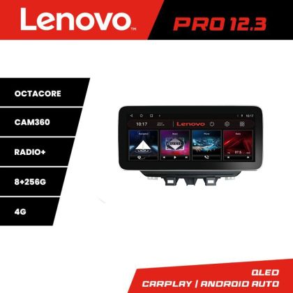 Navigáció Hyundai Tucson 2019 K-1135 Lenovo PRO 8+256 12,3 hüvelykes qled android 4G DSP gps internet