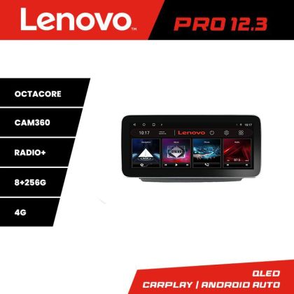 Navigáció Fiat Ducato 2021 - Lenovo Qled 12.3 hüvelykes Octa Core 8+256 360 DSP ADAS Carplay android auto rádió internet KIT-ducato2024+PRO-12.3-8+256