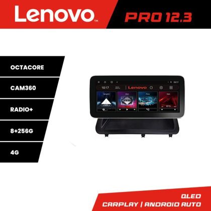 Navigáció Lexus CT 2011-2018 verzió gyári képernyővel Lenovo Qled 12.3 hüvelykes Octa Core 8+256 360 DSP ADAS Carplay android auto rádió internet KIT-ct-high+PRO-12.3-8+256