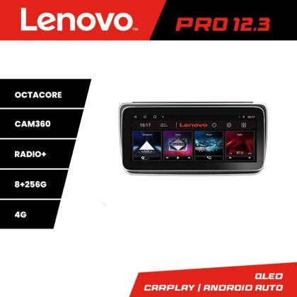 Navigáció Nissan Leaf 2018-2024 Lenovo Qled 12.3 hüvelykes Octa Core 8+256 360 DSP ADAS Carplay android auto rádió internet készlet-leaf+PRO-12.3-8+256