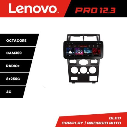 Navigáció Ford Mondeo 2004-2007 Lenovo Qled 12.3 hüvelykes Octa Core 8+256 360 DSP ADAS Carplay android auto rádió internet készlet-mondeo2001+PRO-12.3-8+256