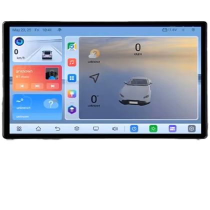 B-ford Navigáció dedikált Ford Screen 7" 4+32GB 8Core Android rádió gps Internet wifi 4G Carplay kit-ford+EDT-E407